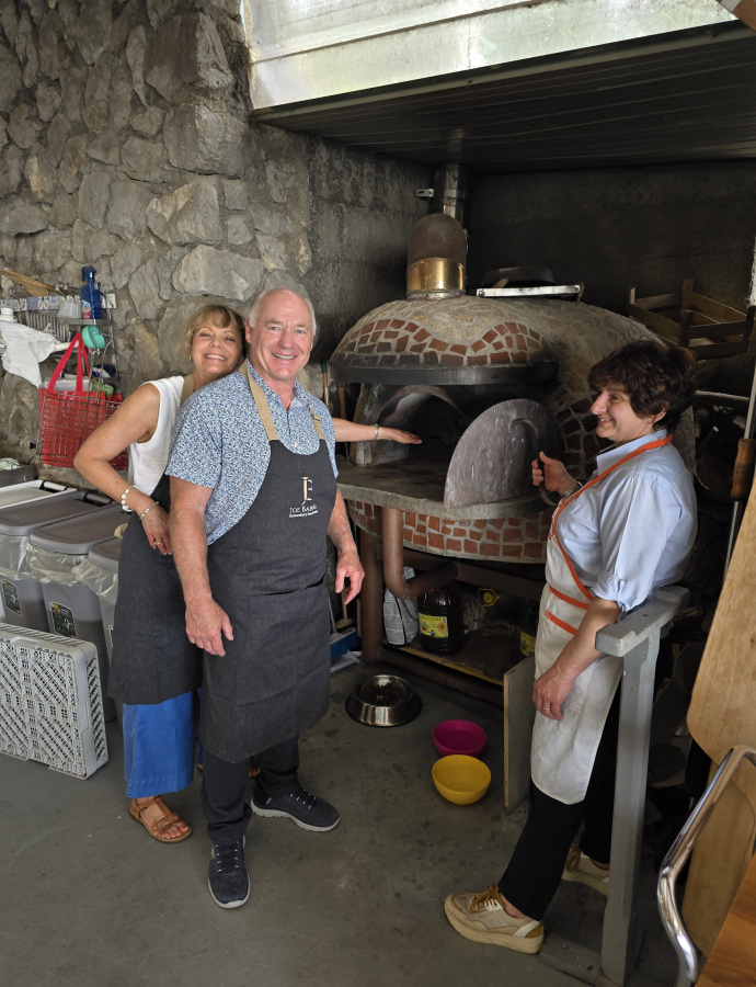 Pompeii, Pizza Class, and Olive Oil